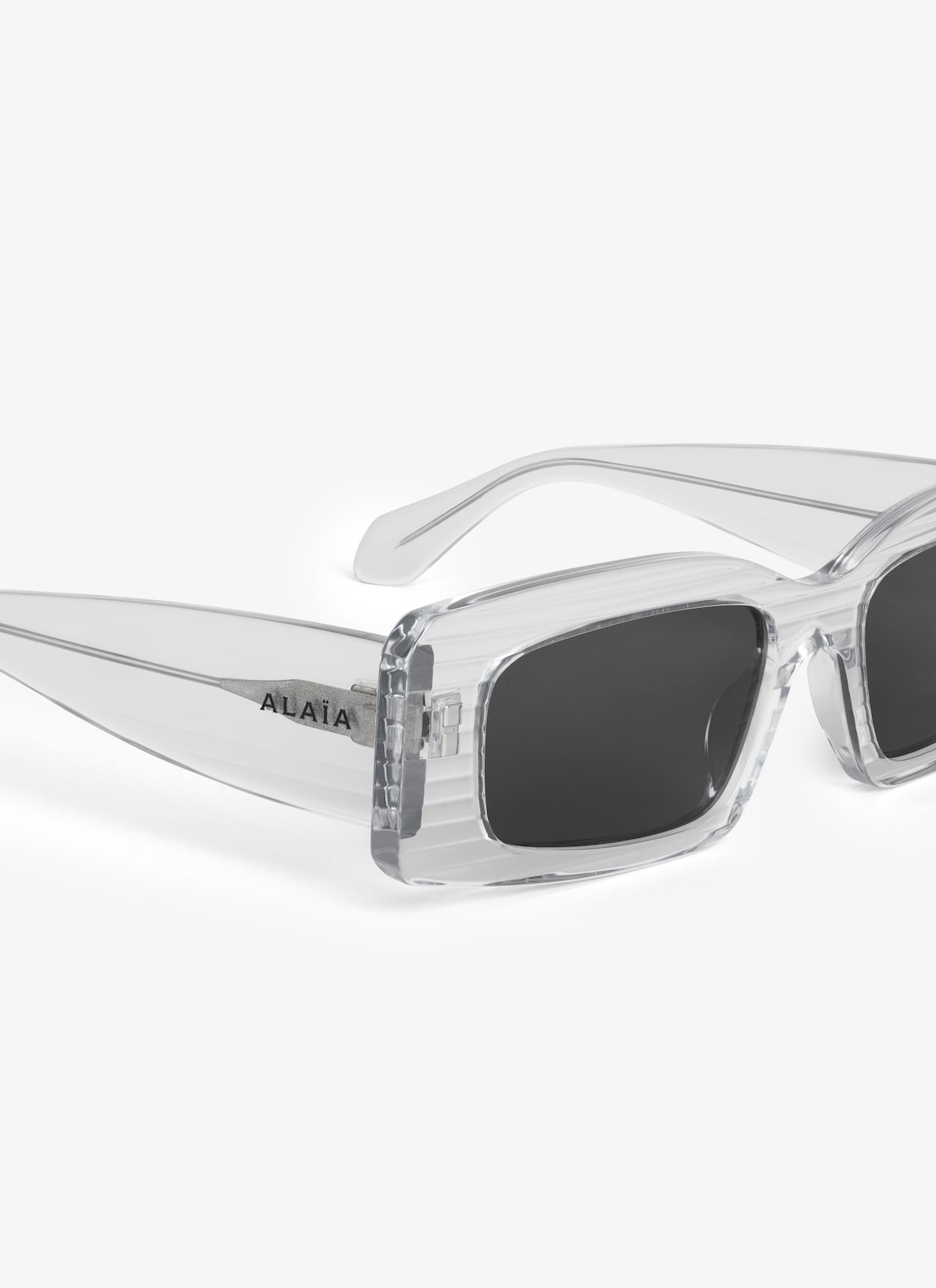 RECTANGULAR SUNGLASSES ALAÏA CRISTAL RECTANGULAR SUNGLASSES